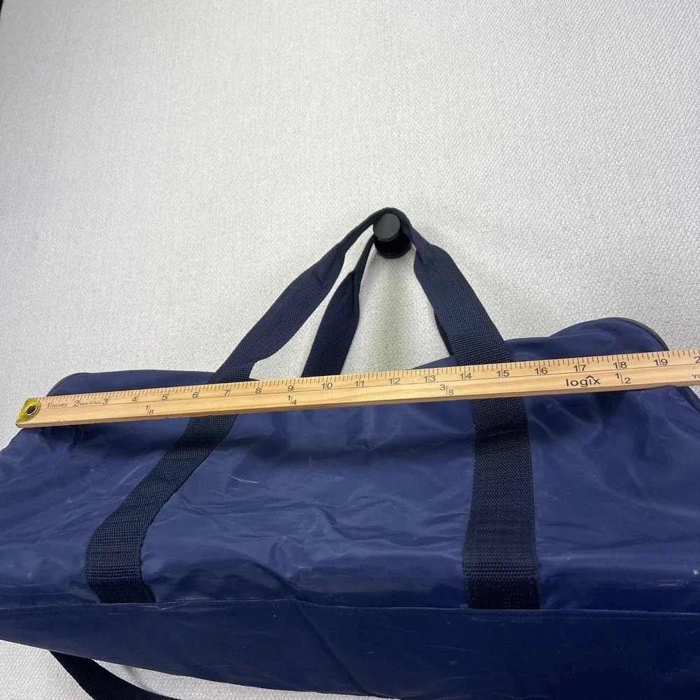 VTG 90s Jafra Promo Duffle Bag USA Patriotic Gym Bag Colorblock Olympics Retro